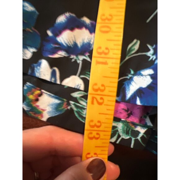 Eight Sixty Floral Long Sleeve Romper Large Womens Cottage Core Boho - Picture 6 of 9